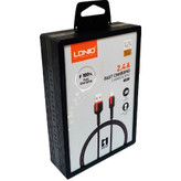 کابل شارژر ایفون درگاه لایتنینگ برند اصلی الدینیو LDNIO LS531 Apple Iphone