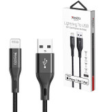 کابل USB به لایتنینگ یسیدو YESIDO CM10 طول 1.2 متر 3 آمپر