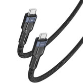 کابل تبدیل فست شارژ Yesido CA108 Type-C to Type-C 60W 1.2m