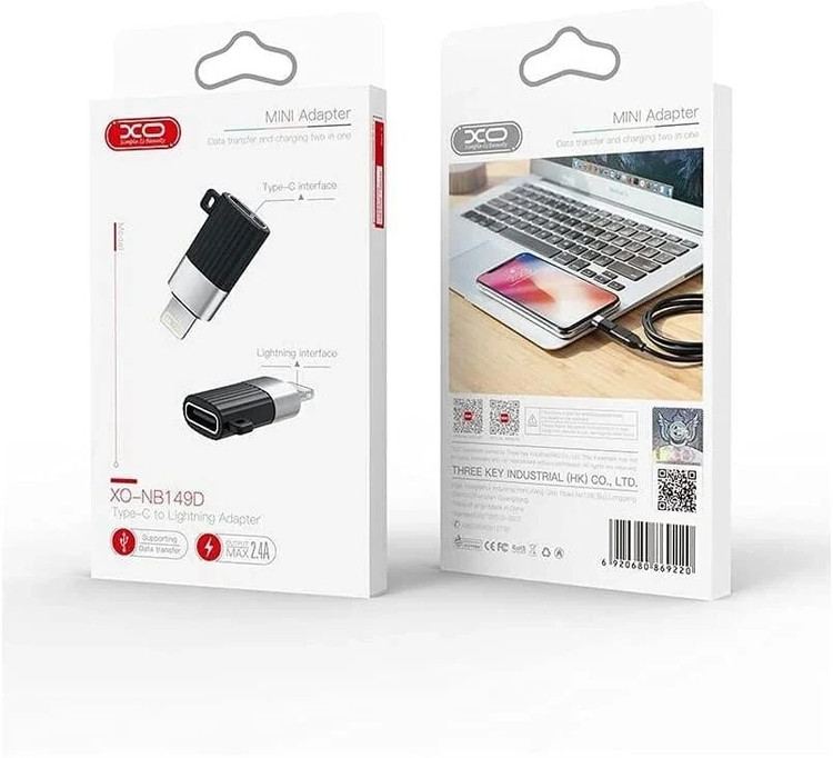 تبدیل OTG لایتنینگ به Type C ایکس او Xo NB149D