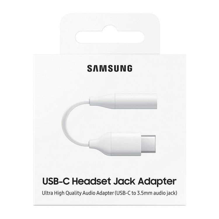 کابل تبدیل USB-C به جک 3.5 میلیمتری مدل EE-UC10JUWEGUS طول 0.19 متر