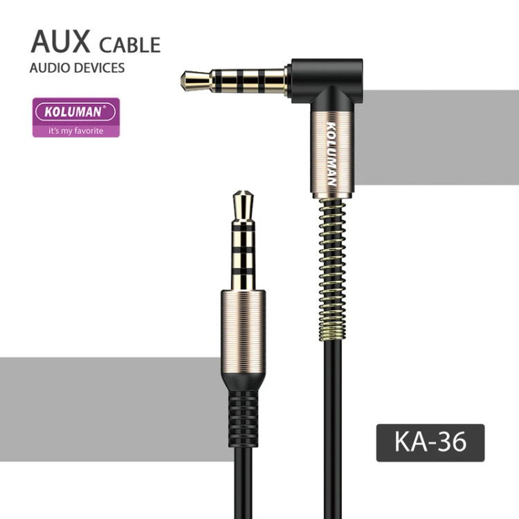 کابل AUX کلومن مدل KA - 36 طول 1 متر