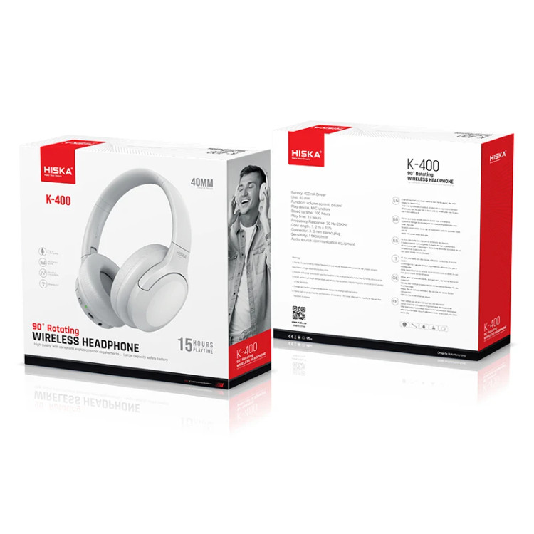 هدفون بلوتوثی هیسکا مدل K-400