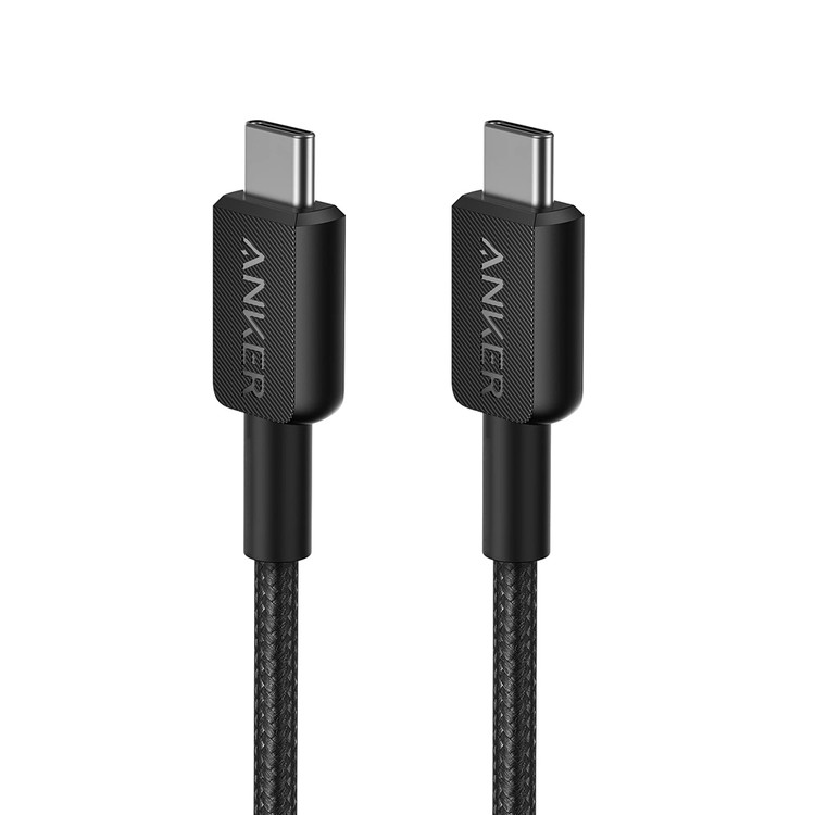 کابل 90 سانتی انکر مدل 322 USB-C to USB-C A81F5H11