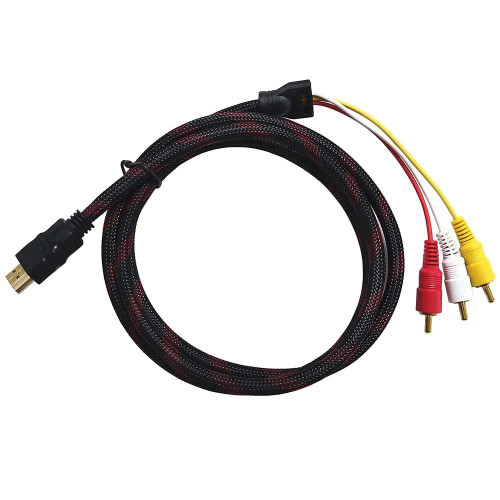 کابل اچ دی ام ای به ای وی 1.5M HDMI TO 3AV Cable