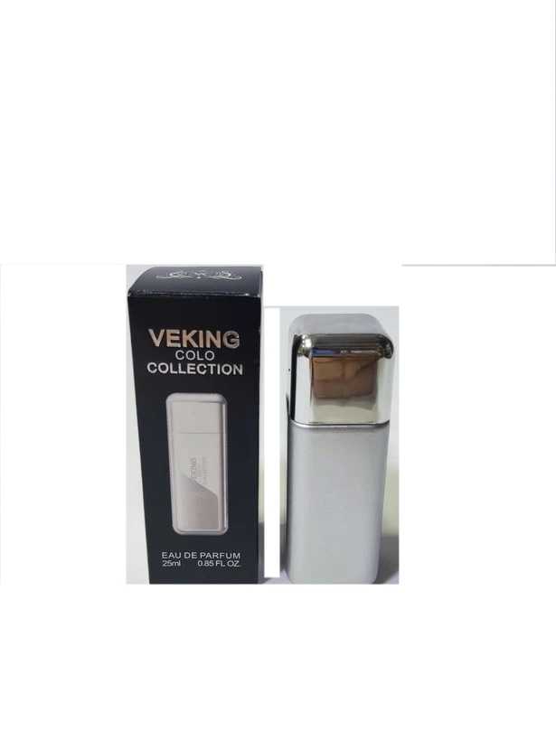 عطر مینیاتوری نقره ای مردانه vip 212