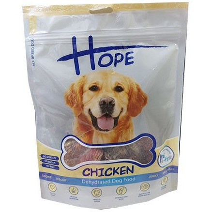 تشویقی سگ هوپ مدل چیپس فیله مرغ 70 گرم