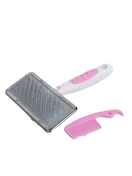 برس فلزی با شانه مدل نیکن کد T04