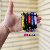 قلاده ۱cm آف وایت زنگوله دار