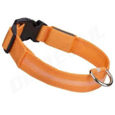 قلاده گردنی سگ مدل چراغ دار شارژی لارج(LED دار)