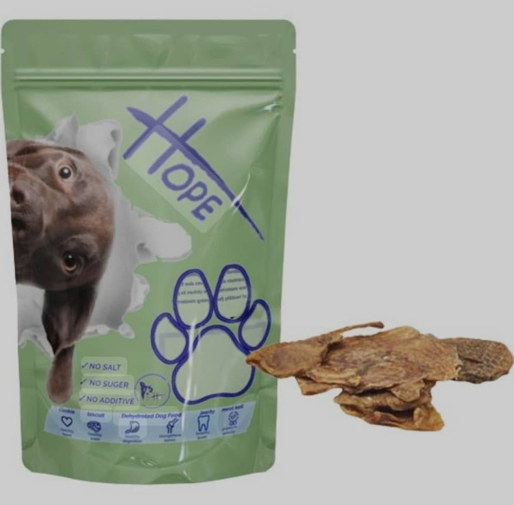 تشویقی سگ چیپس شیردان بره هپ ۵۰ گرم