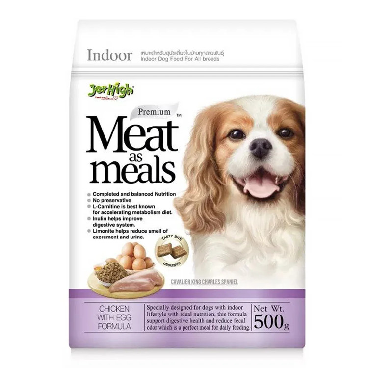 غذای تر سگ جرهای (Jerhigh) طعم مرغ و تخممرغ مخصوص سگهای خانگی - وزن 500 گرم867000