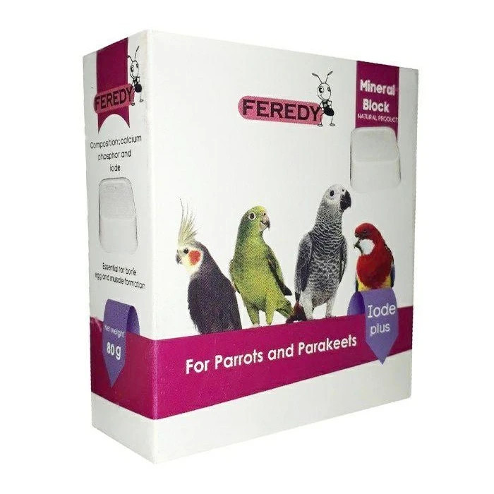 سنگ کلسیم پرندگان فردی مدل Mineral B وزن 80 گرم