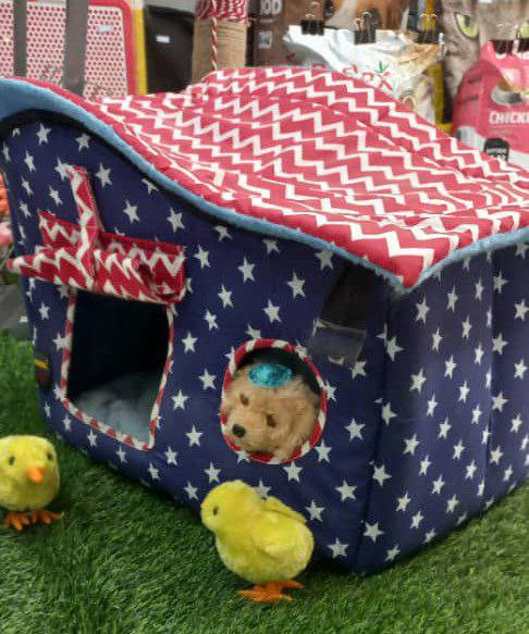 جای خواب طرح کلبه فانتری