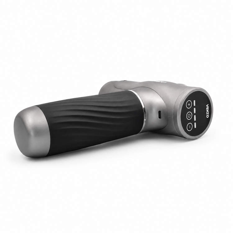 Vekto LY677A portable massage gun with interchangeable heads
