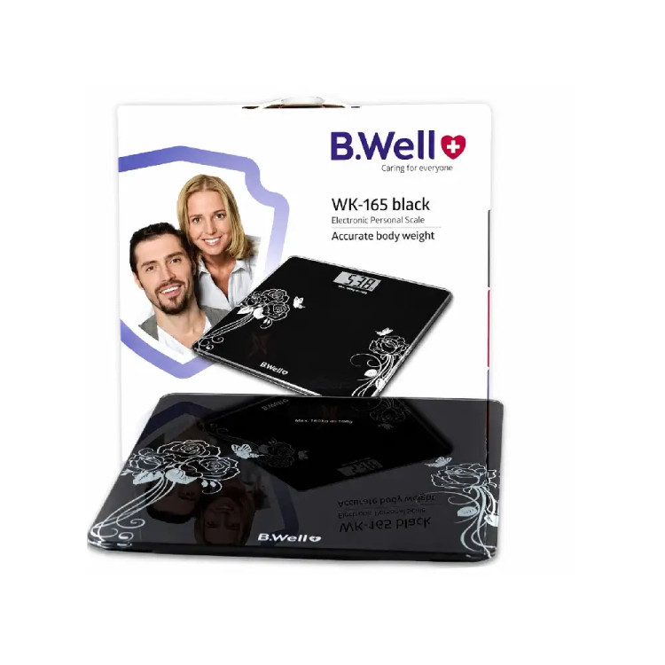 ترازوی دیجیتال وزن گیری بی ول B.WELL با ظرفیت 180 کیلوگرم